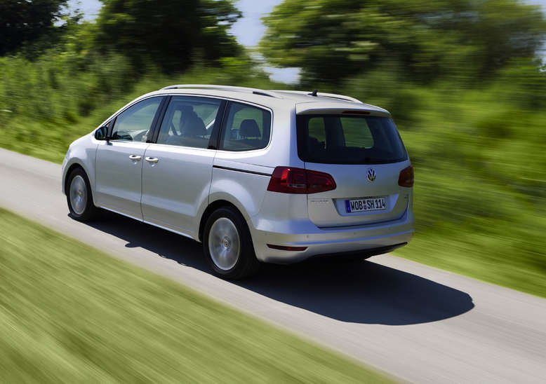 VW Sharan, Heck, 2010, Foto: Volkswagen