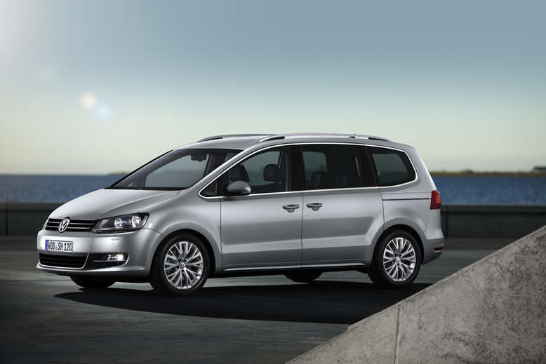 VW Sharan, Seitenansicht, 2010, Foto: Volkswagen