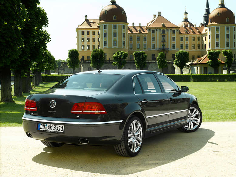 VW Phaeton, Heck, 2011, Foto: Volkswagen