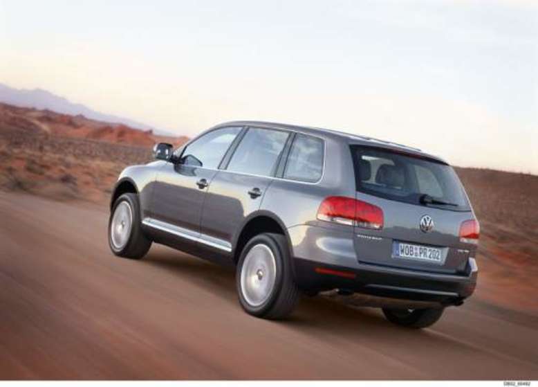 VW Touareg I, Heck, 2008, Foto: Volkswagen