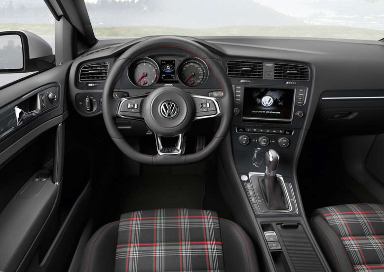 Volkswagen Golf 7 GTI, Innenraum / Cockpit, 2013, Foto: Volkswagen