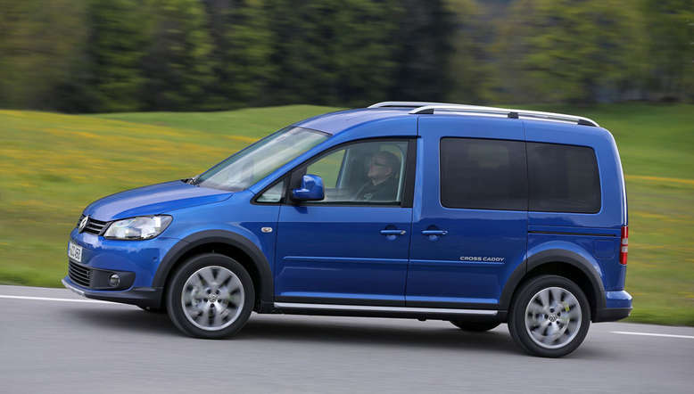 VW Caddy, BlueMotion, Seitenansicht, 2012, Foto: Volkswagen