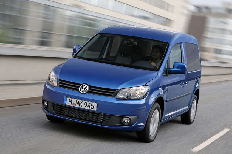 VW Caddy, BlueMotion, Fornt, 2012, Foto: Volkswagen