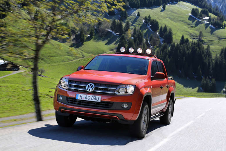 VW Amarok Canyon 4MOTION, Front, 2013, Foto: Volkswagen AG