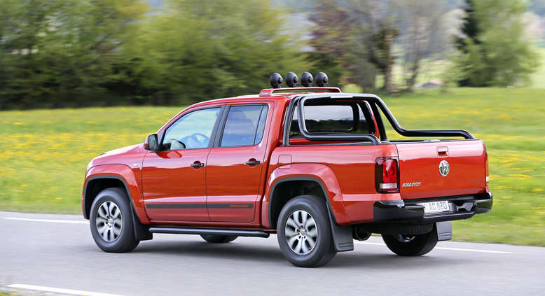 VW Amarok Canyon 4MOTION, Seitenansicht, 2013, Foto: Volkswagen AG