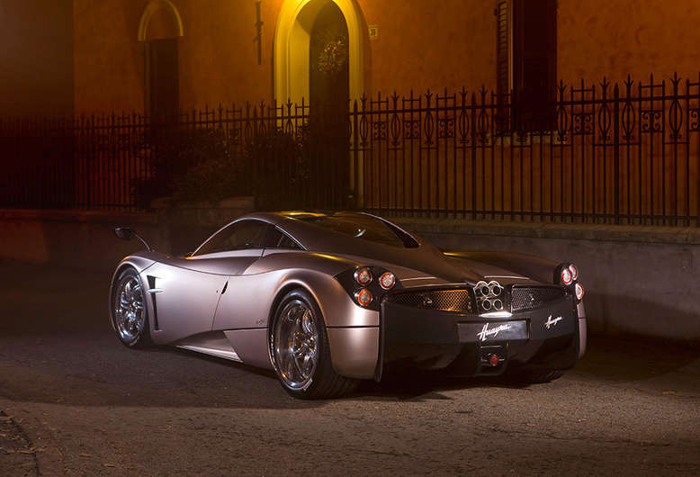 Pagani Huayra, Heckansicht, 2011, Foto: Pagani Automobili