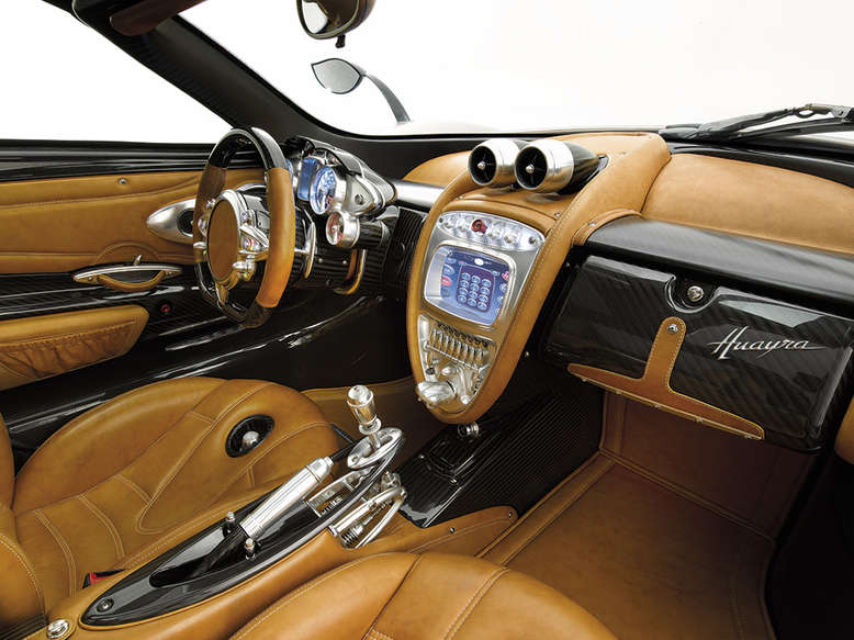Pagani Huayra, Innenansicht, Cockpit, 2011, Foto: Pagani Automobili
