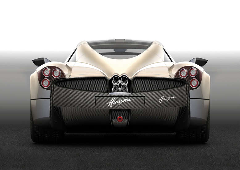 Pagani Huayra, Heckansicht, 2011, Foto: Pagani Automobili