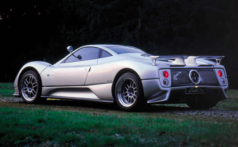 Pagani Zonda C12, Heckansicht, 1999, Foto: Pagani Automobili