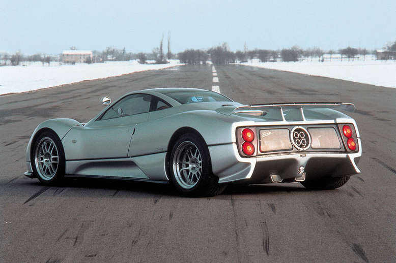 Pagani Zonda C12, Heckansicht, 1999, Foto: Pagani Automobili