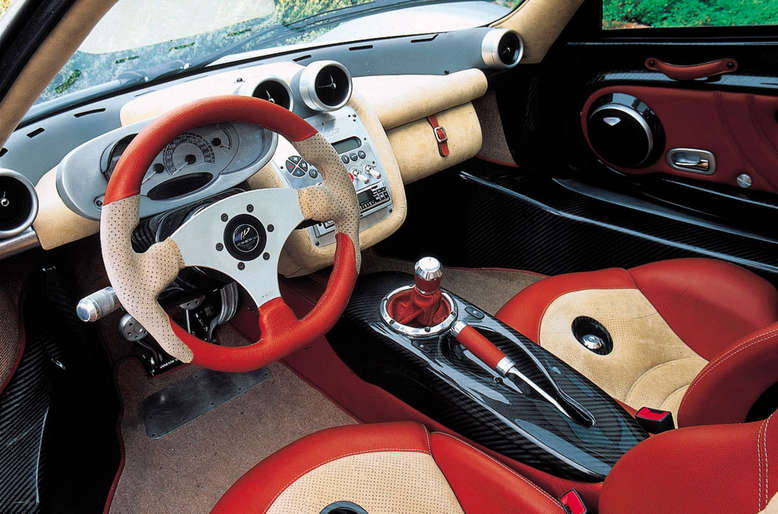 Pagani Zonda C12, Innenansicht, Cockpit, 1999, Foto: Pagani Automobili