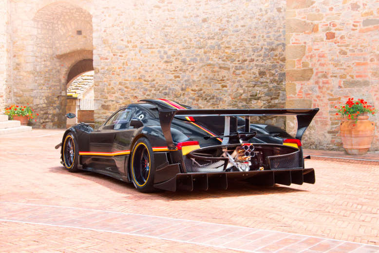 Pagani Zonda Revolucion, Heckansicht, 2013, Foto: Pagani Automobili