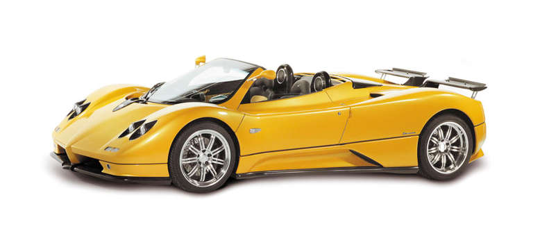 Pagani Zonda Roadster, Seitenansicht, 2003, Foto: Pagani Automobili