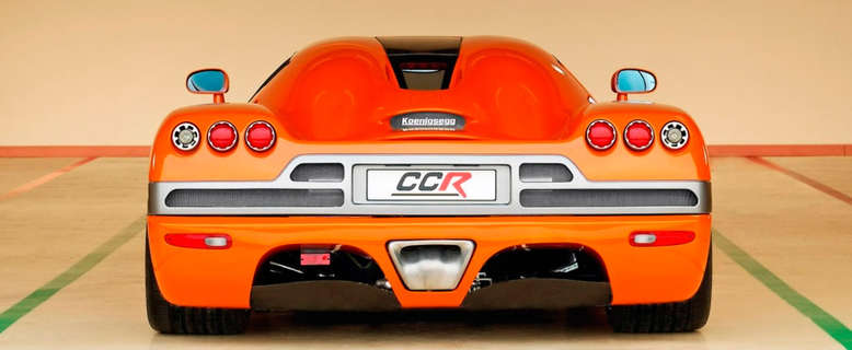 Koenigsegg CCR, Heckansicht, 2003, Foto: Koenigsegg