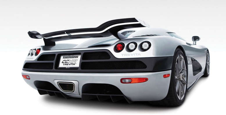 Koenigsegg CCXR, Trevita, Heckansicht, 2010, Foto: Koenigsegg