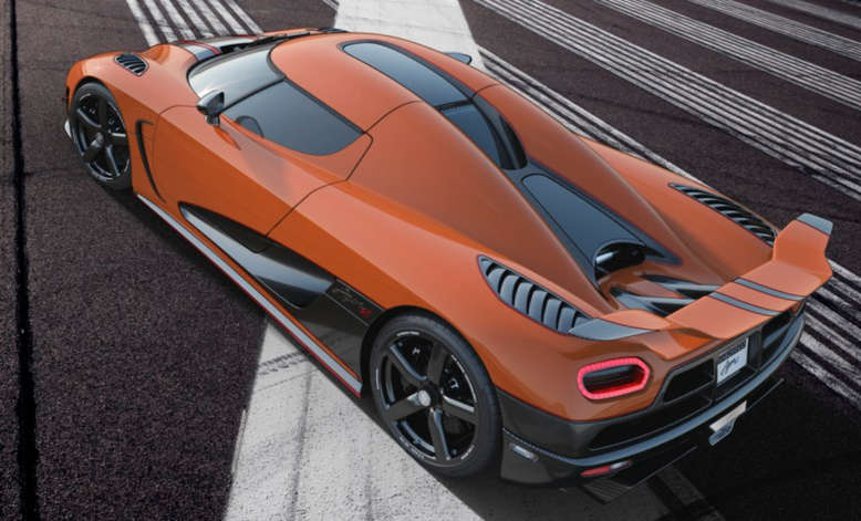 Koenigsegg Agera R, Draufsicht, 2013, Foto: Koenigsegg