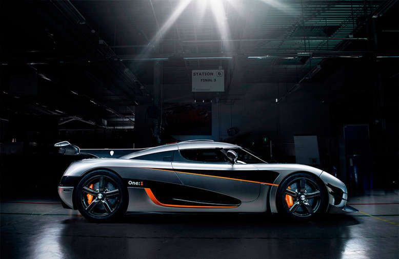 Koenigsegg One:1, Seitenansicht, 2014, Foto: Koenigsegg