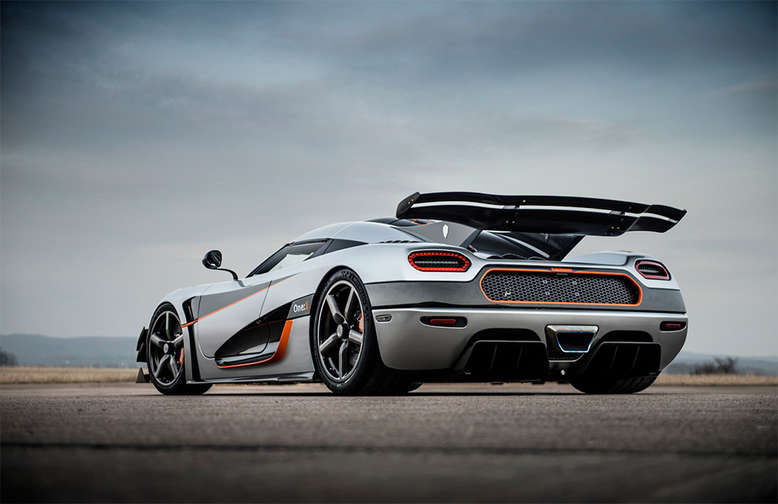 Koenigsegg One:1, Heckansicht, 2014, Foto: Koenigsegg