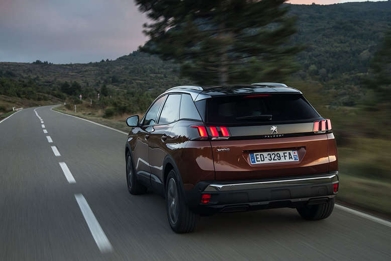 Peugeot 3008, Heck