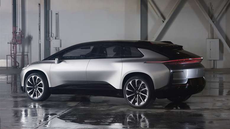 Faraday Future 91, Seitenansicht