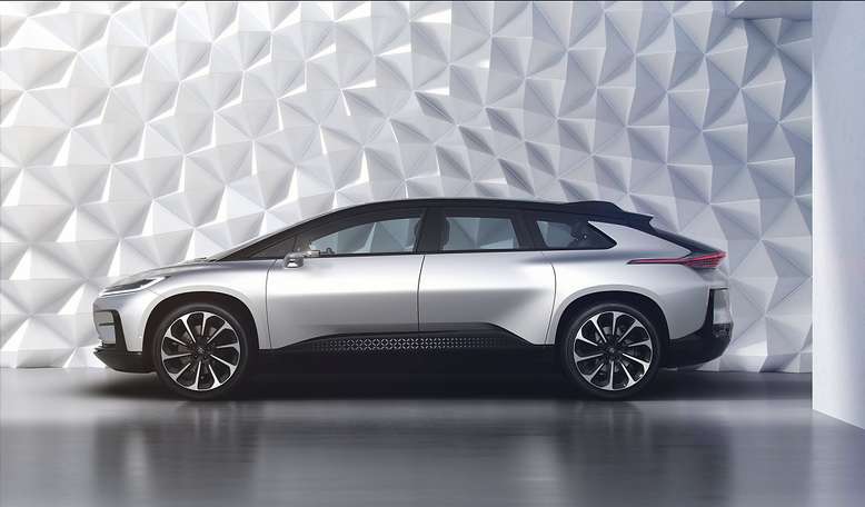 Faraday Future 91, Seitenansicht