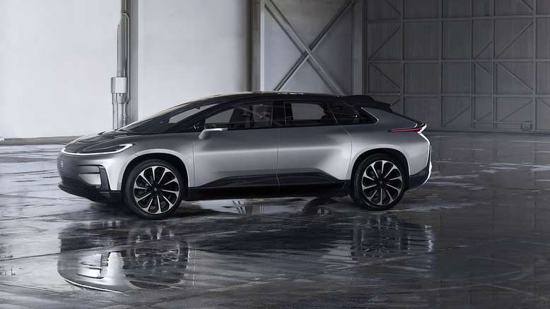 Faraday Future 91, Seitenansicht