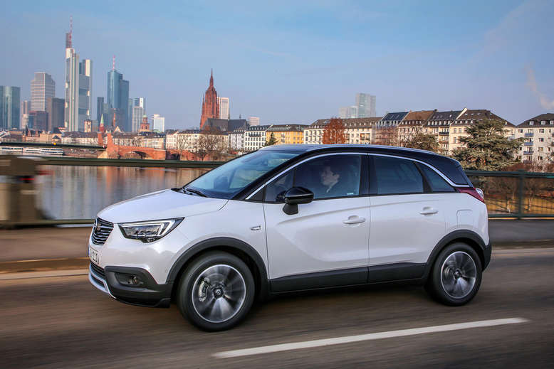 Opel Crossland X, Seitenansicht