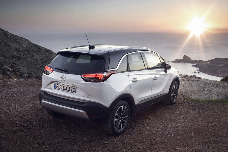 Opel Crossland X, Heck