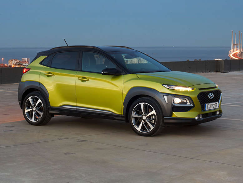 Hyundai Kona, Seitenansicht