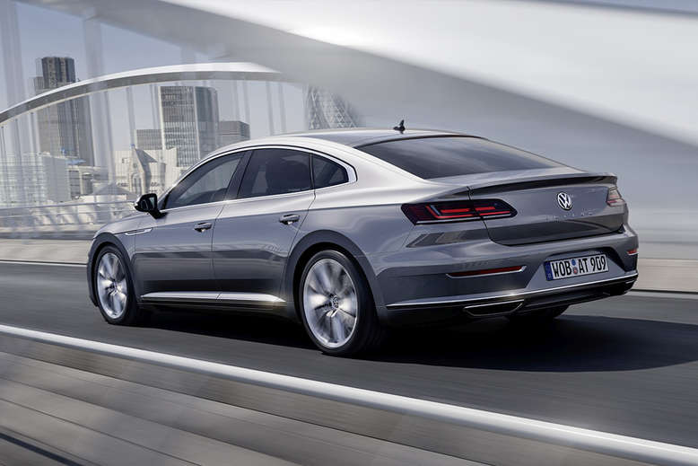 VW Arteon, Heck