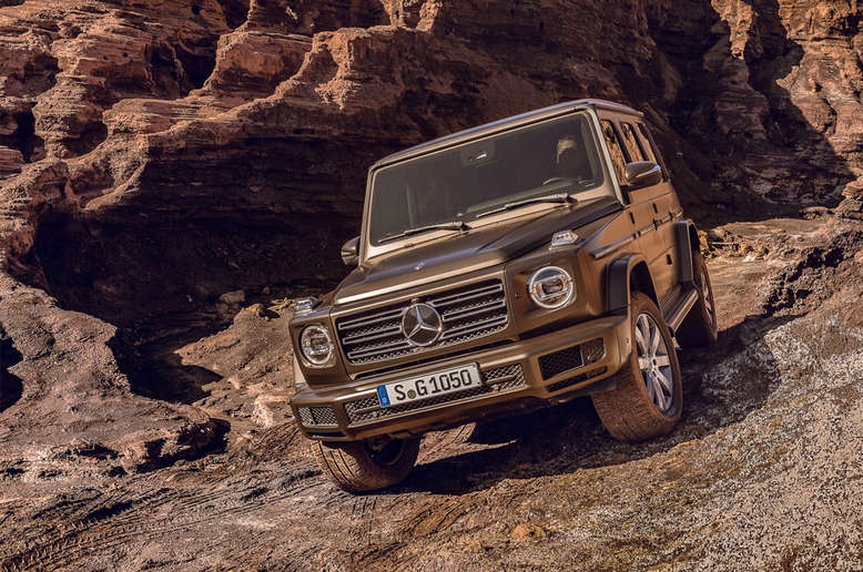 Mercedes-Benz G-Klasse, Front