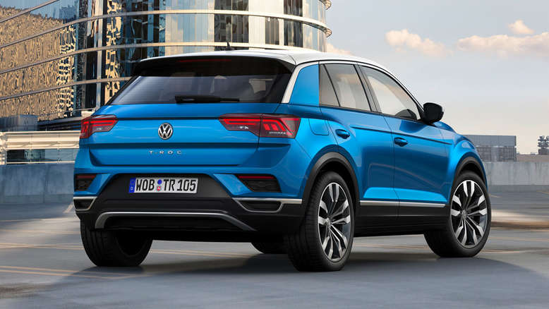 VW T-Roc, Heck