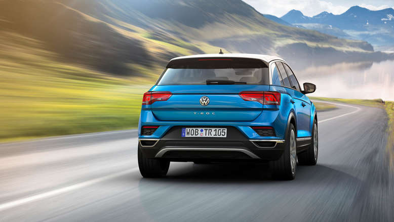 VW T-Roc, Heck