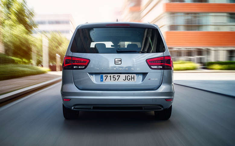 Seat	Alhambra, Heckansicht