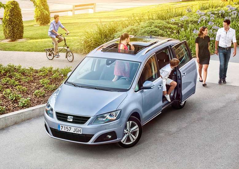 Seat	Alhambra, Draufsicht