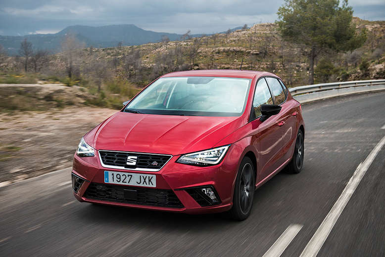 Seat Ibiza, Front, Fahrtaufnahme