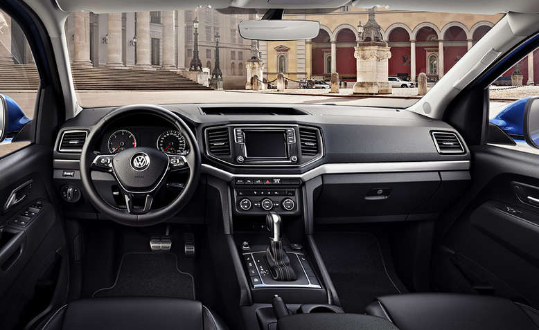 Volkswagen Amarok 4Motion, Cockpit