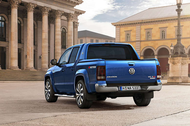 Volkswagen Amarok 4Motion, Heck