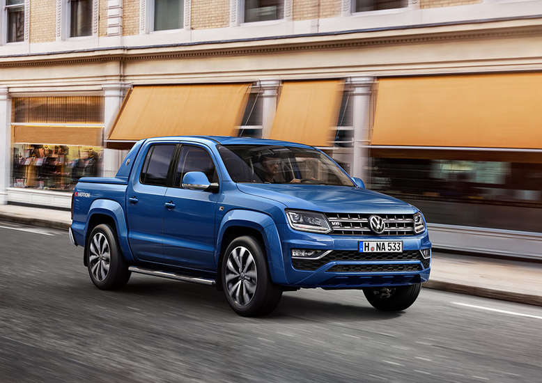 Volkswagen Amarok 4Motion, Fahrtaufnahme