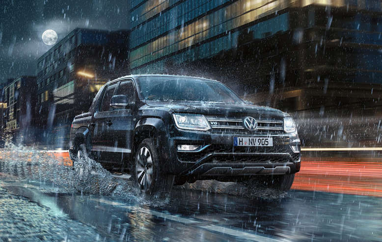 Volkswagen Amarok 4Motion, Fahrtaufnahme