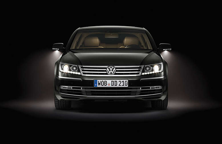 VW Phaeton, Front