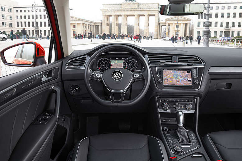 VW Tiguan, Cockpit