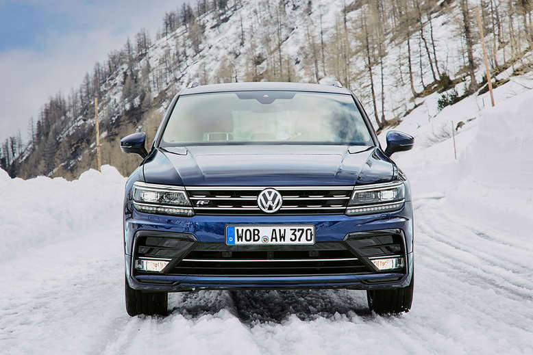 VW Tiguan, Front