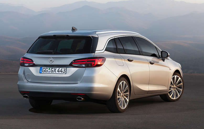 Opel Astra Sports Tourer, Heck