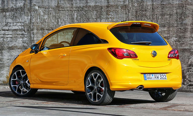 Opel Corsa GSI, Heck