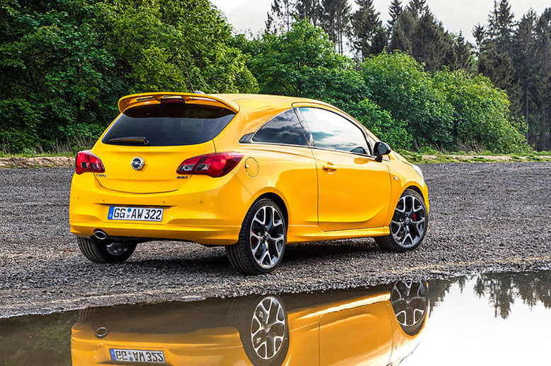 Opel Corsa GSI, Heck