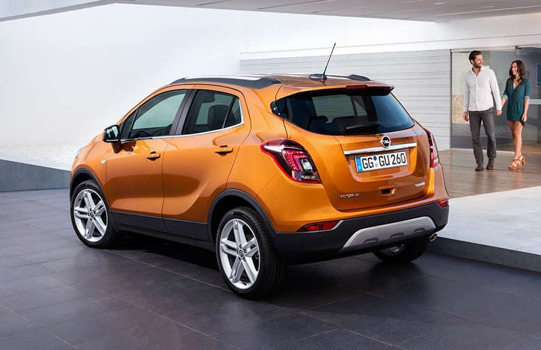 Opel Mokka X, Heck