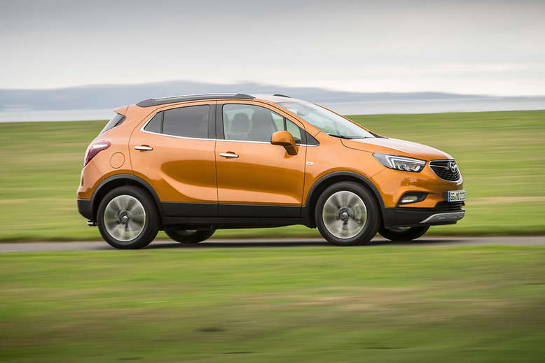 Opel Mokka X, Seitenansicht