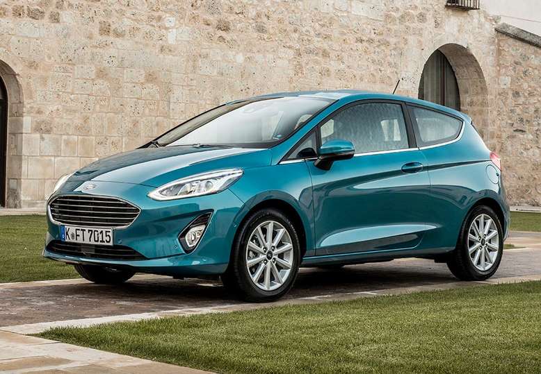 Ford Fiesta, Front