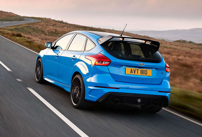 Ford Focus RS, Heck